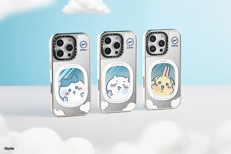 ちいかわ×CASETiFY「旅行」テーマのコラボ 原宿でポップアップストアも
