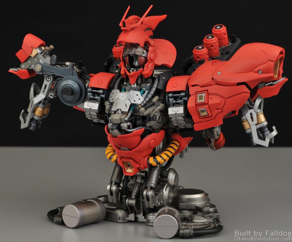 Formania V Sazabi & Formania EX Sazabi Bust Comparison