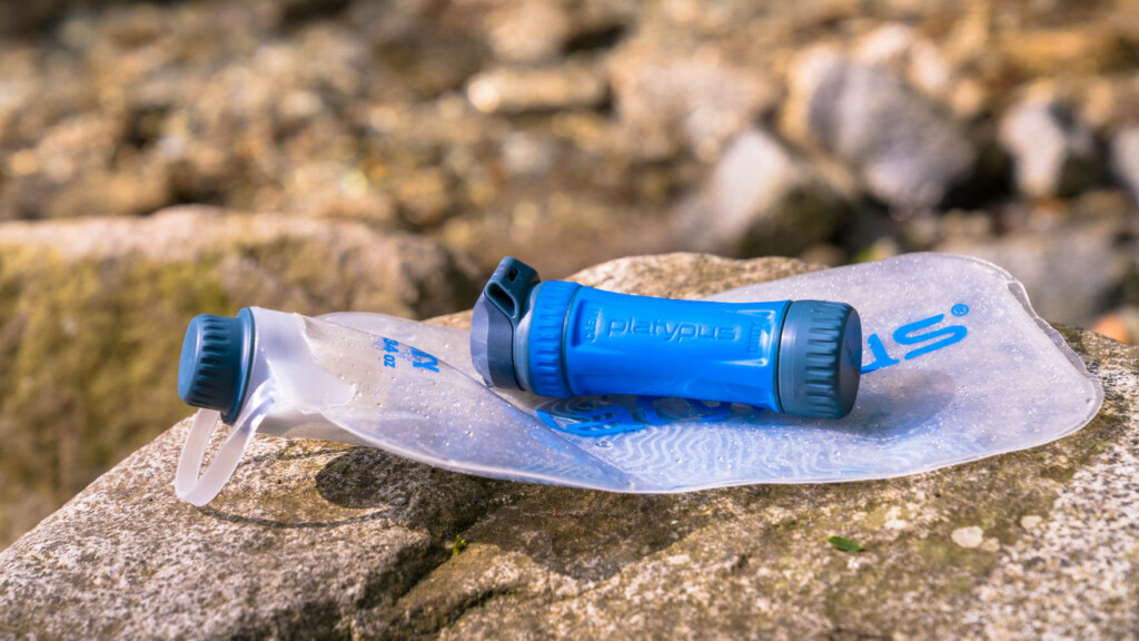 軽くて使いやすい、登山にピッタリの浄水器「Platypus クイックドロー