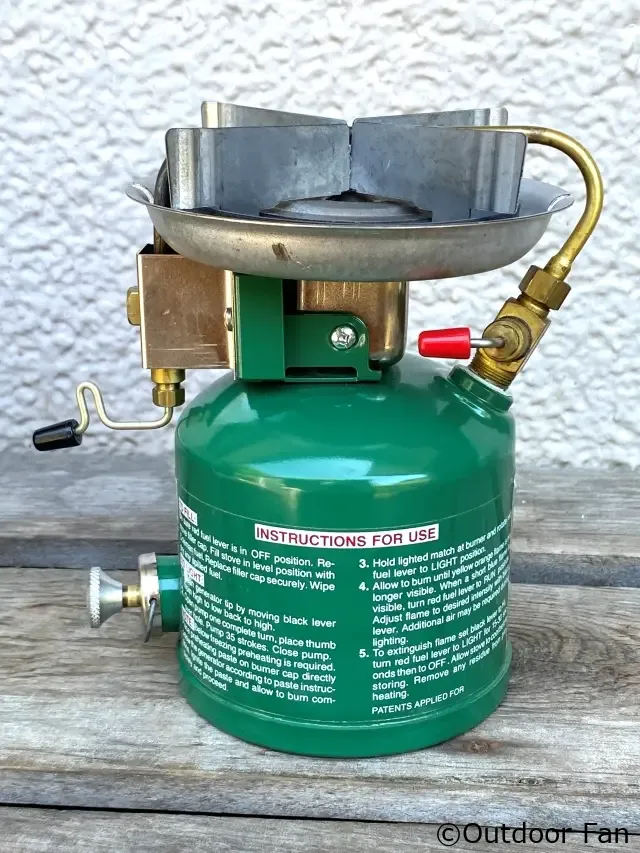 ミント品】コールマン 576 1/77製 ピークワン 2レバーストーブ 元箱