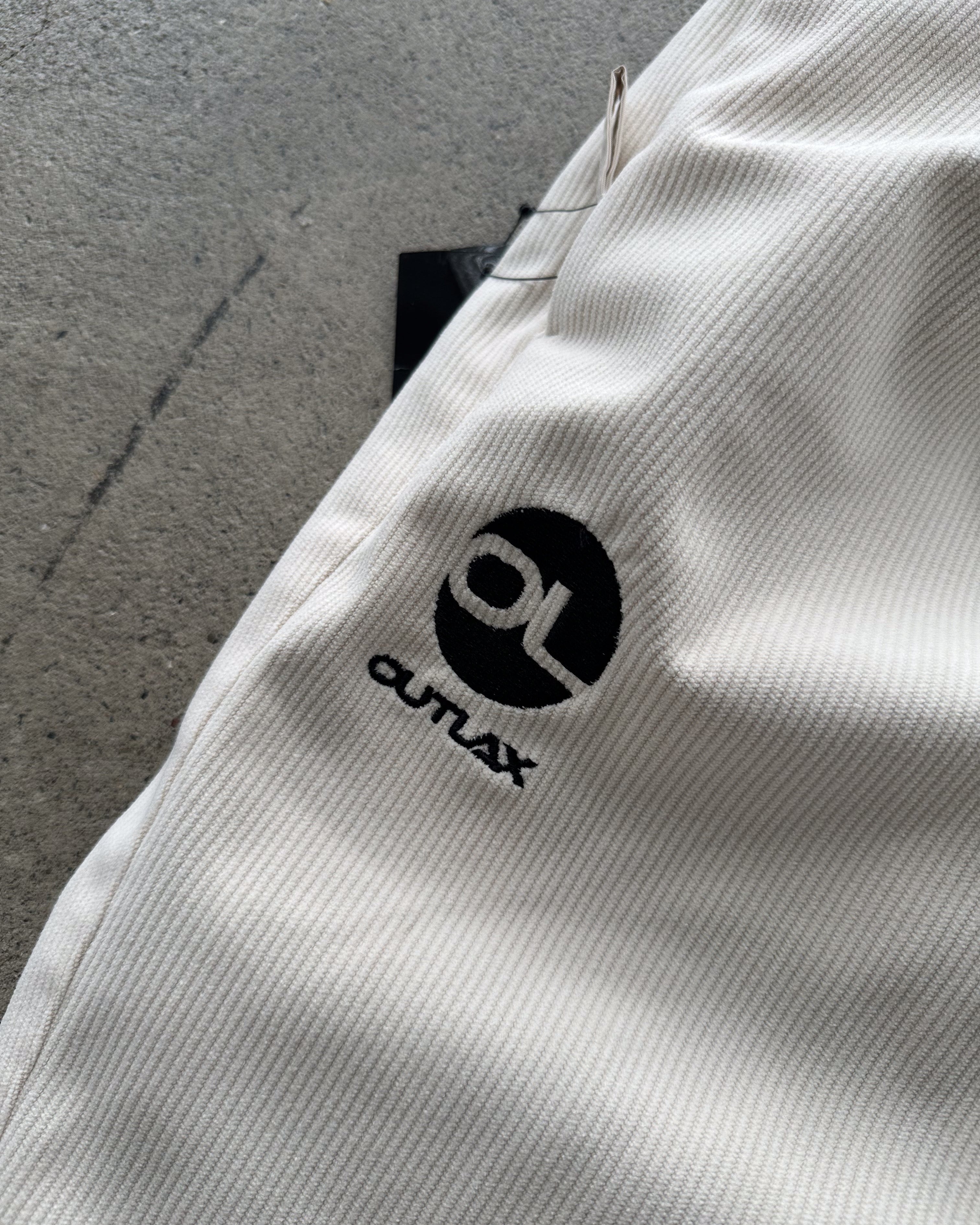 OUTLAX コーデュロイ フルジップ パンツ L OUTLAX コーデュロイ