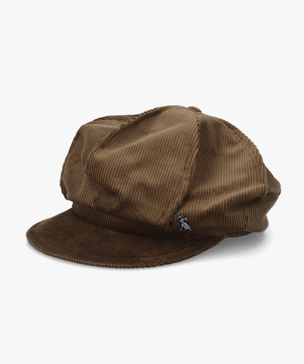 arth Corduroy Tuck Cas | 58cm(58) BLACK (01) | arth / アース