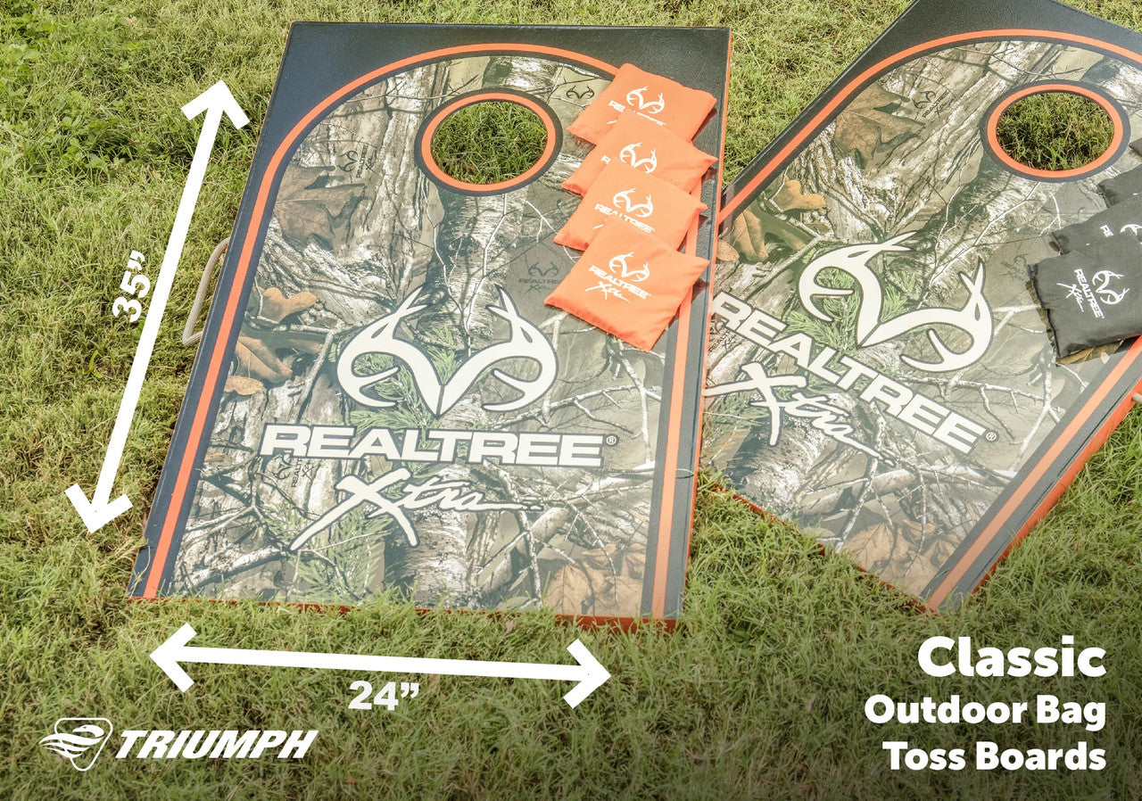 Triumph Realtree Cornhole Boards Set Tournament