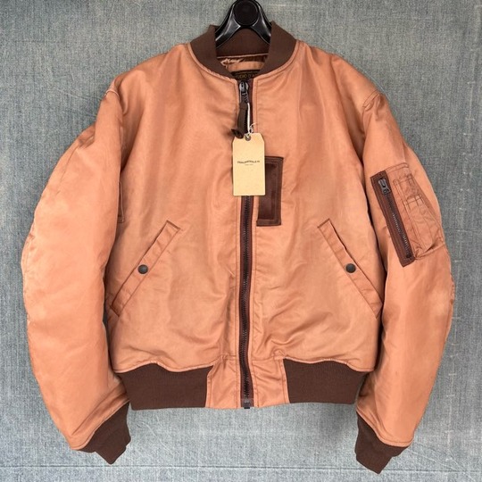 STUDIO D'ARTISAN ダルチザン/柿渋染め MA-1 JACKET