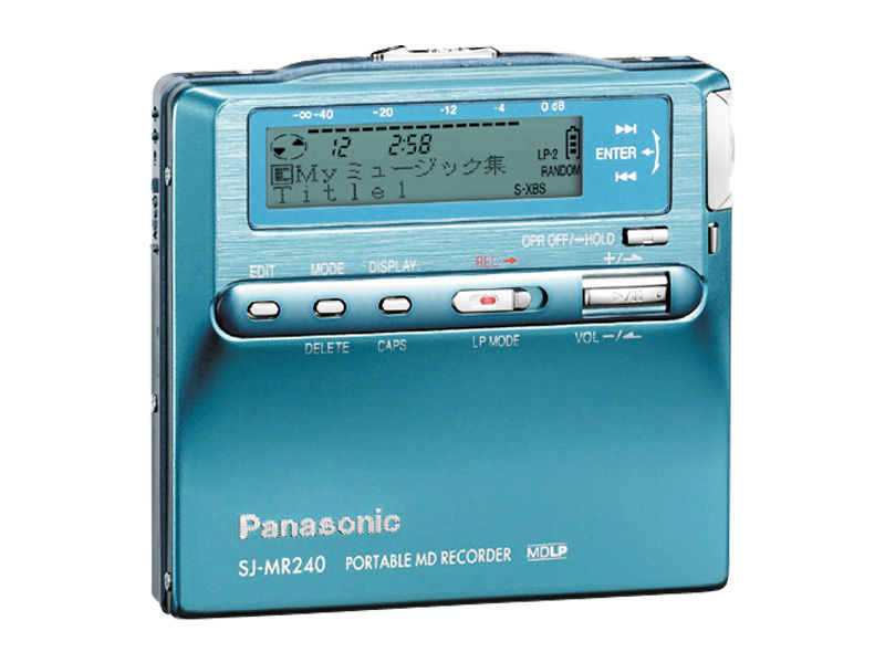 概要 ポータブルMDレコーダー SJ-MR240 | オーディオ | Panasonic