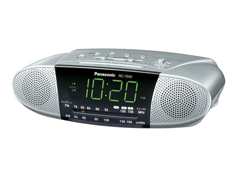 概要 FM（TV音声1～3ch）／AM クロックラジオ RC-7200