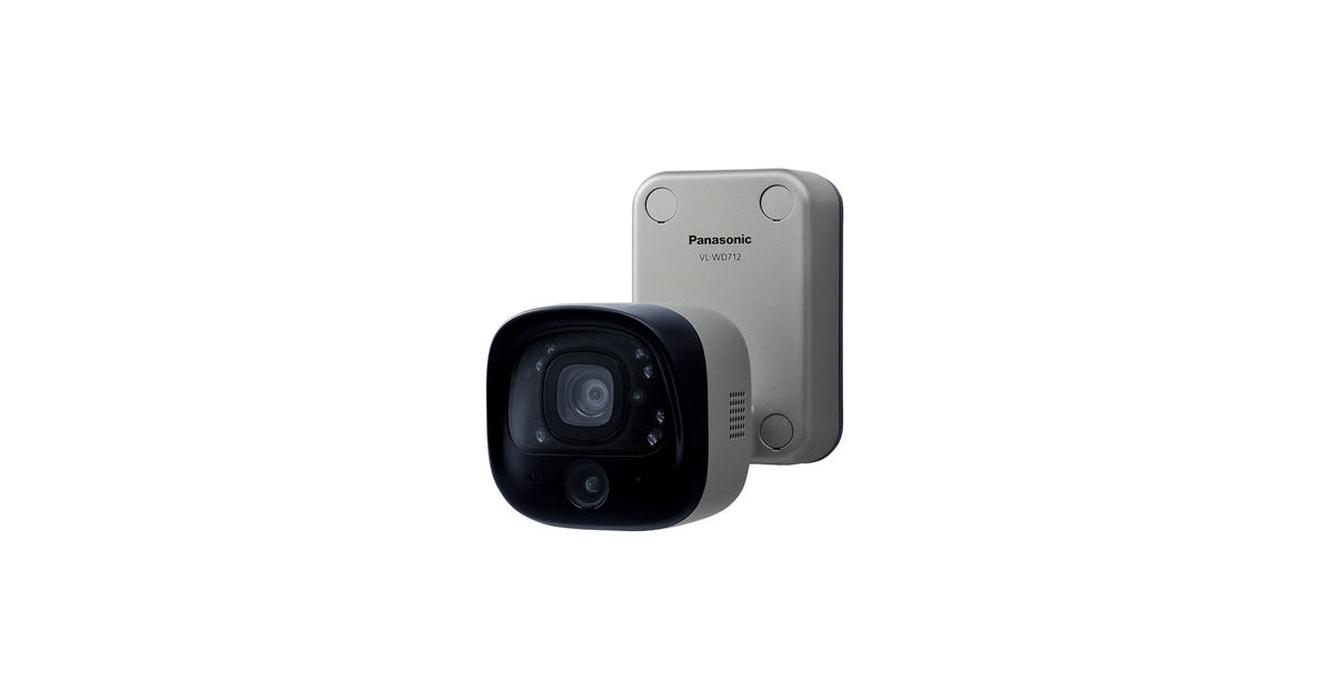 概要 センサー付屋外ワイヤレスカメラ VL-WD712K | インターホン
