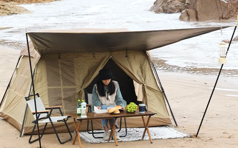 Soomloom 「Cozy Cabin」レトロで可愛い！人気のロッジ型テント
