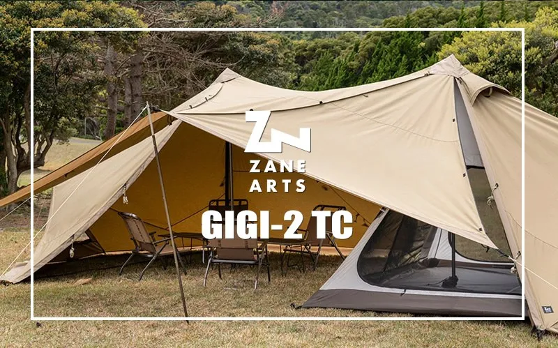 ZANEARTS「ギギ2TC」秋冬に最適なTC素材のハイエンドシェルター｜GIGI