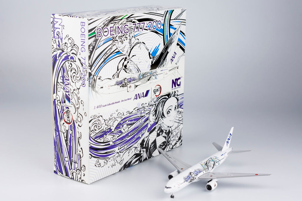 ANA Boeing 777-200ER JA745A Demon Slayer Kimetsu No Yaiba NG Model