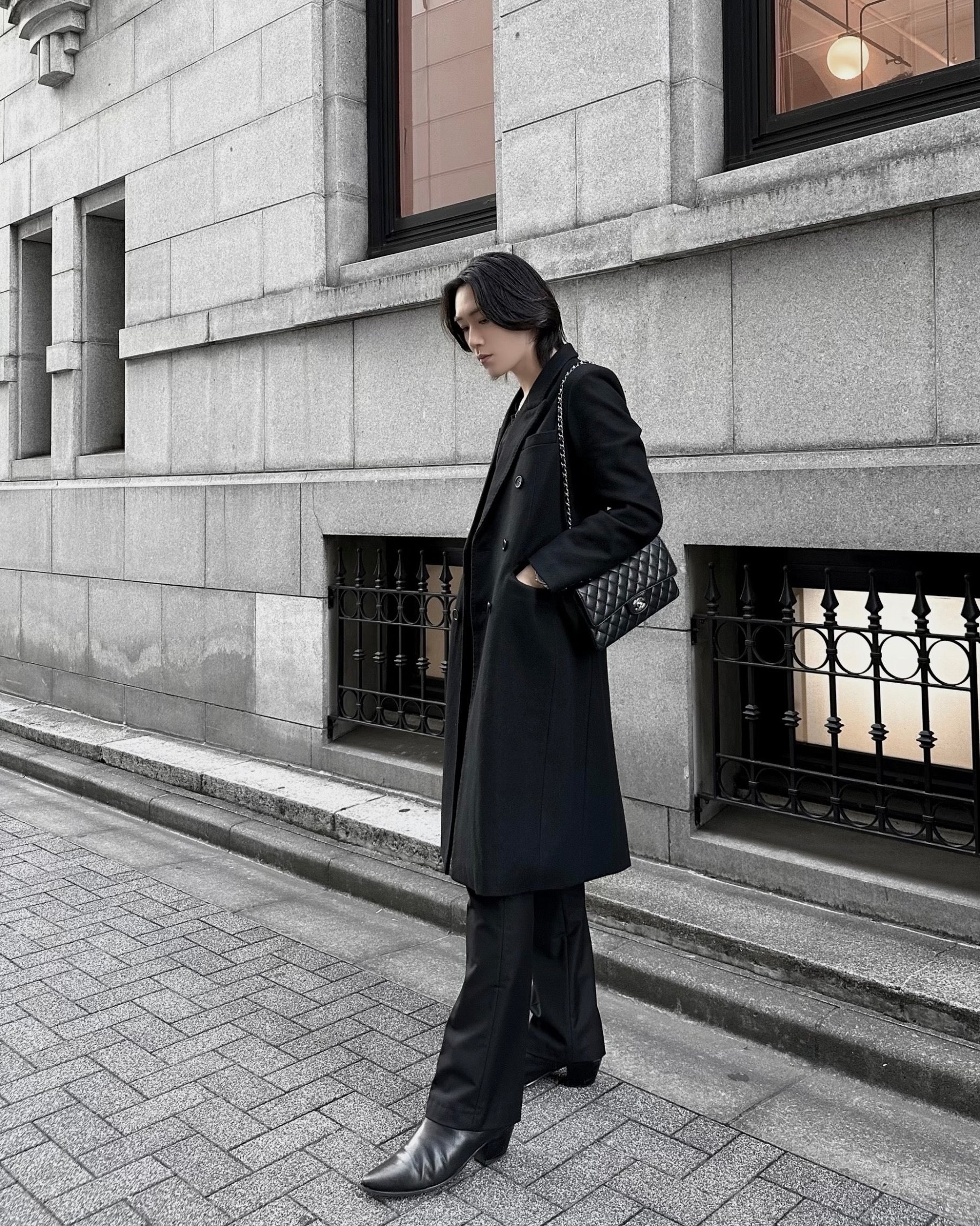 Double Breasted Wool Coat” – PANERO