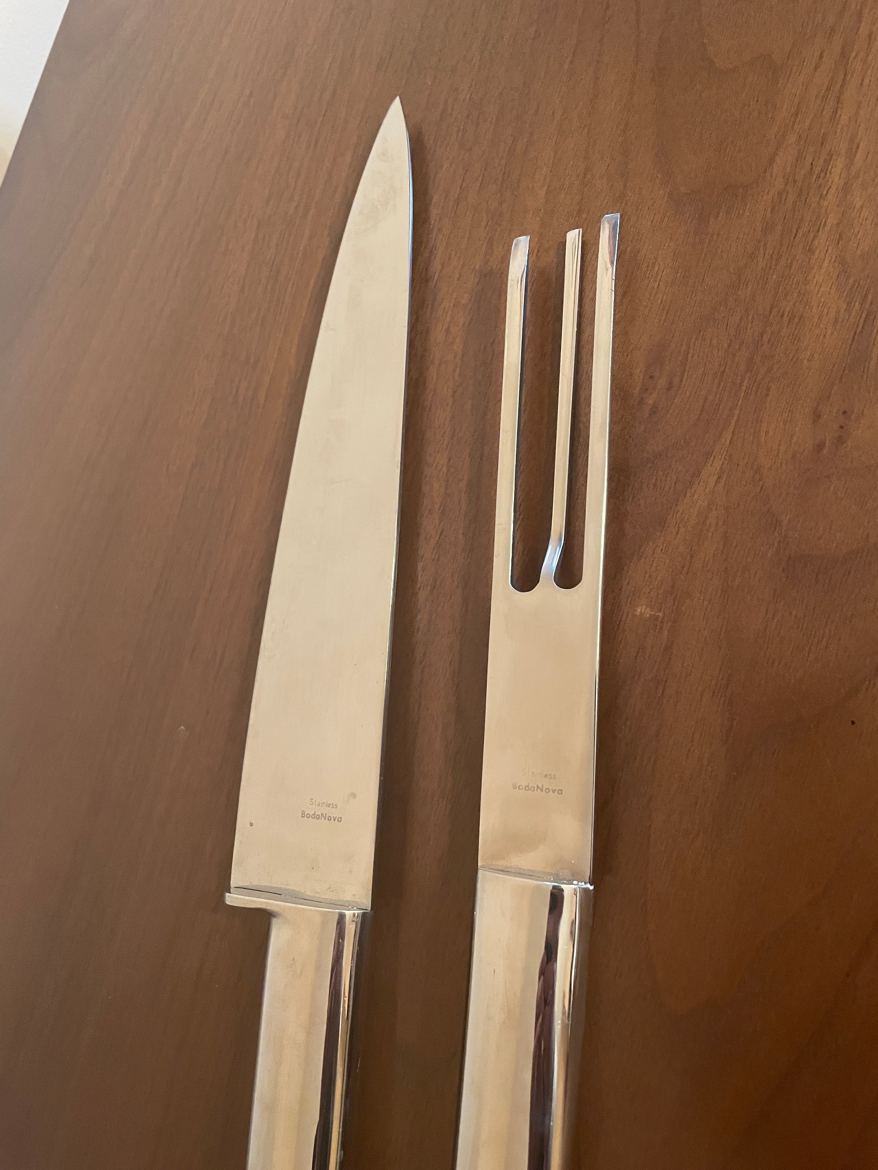Boda Nova Stainless Steel Carving Set – PACK VINTAGE