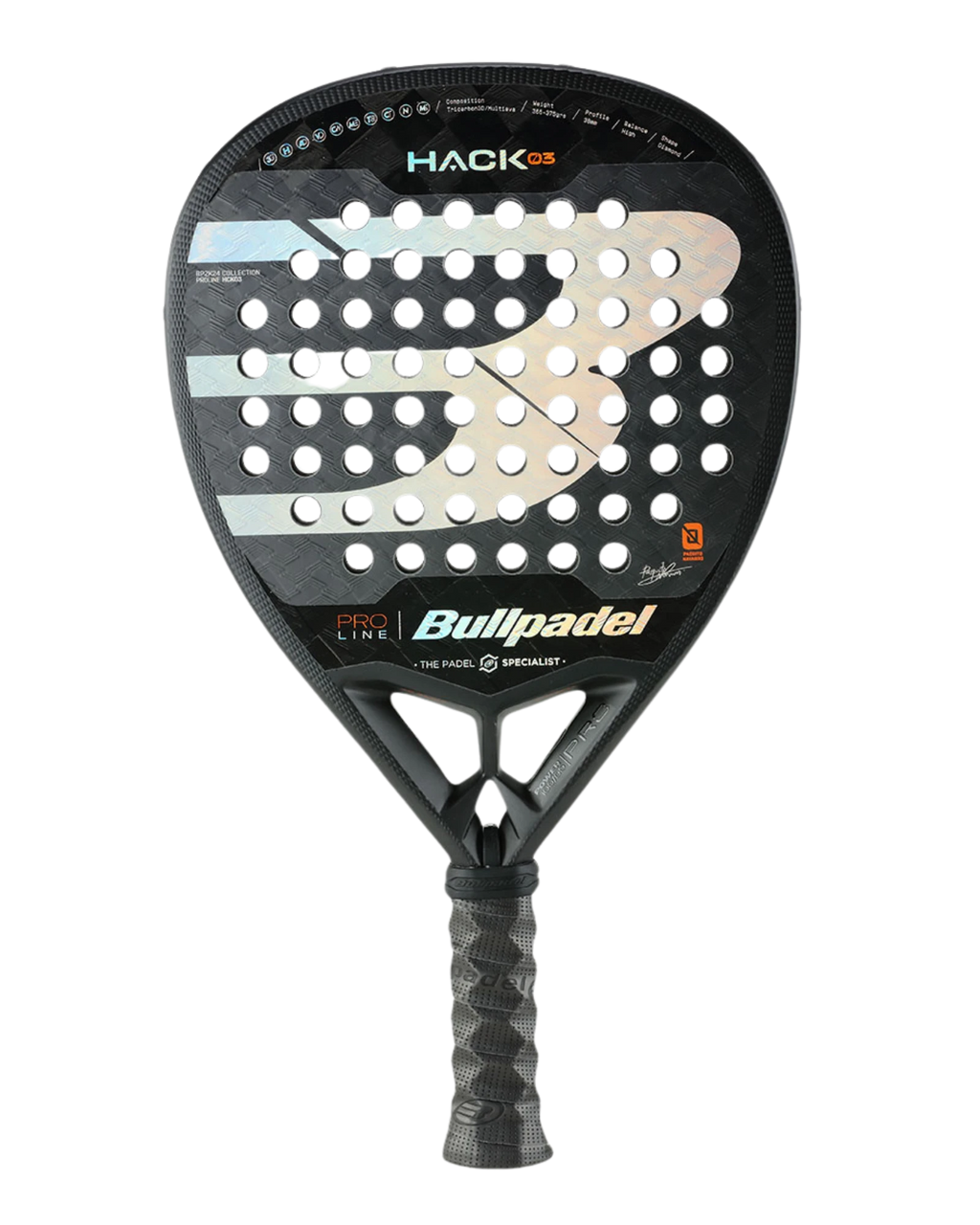 Bullpadel Hack 03 2024 Padel Racket | Padel USA Store