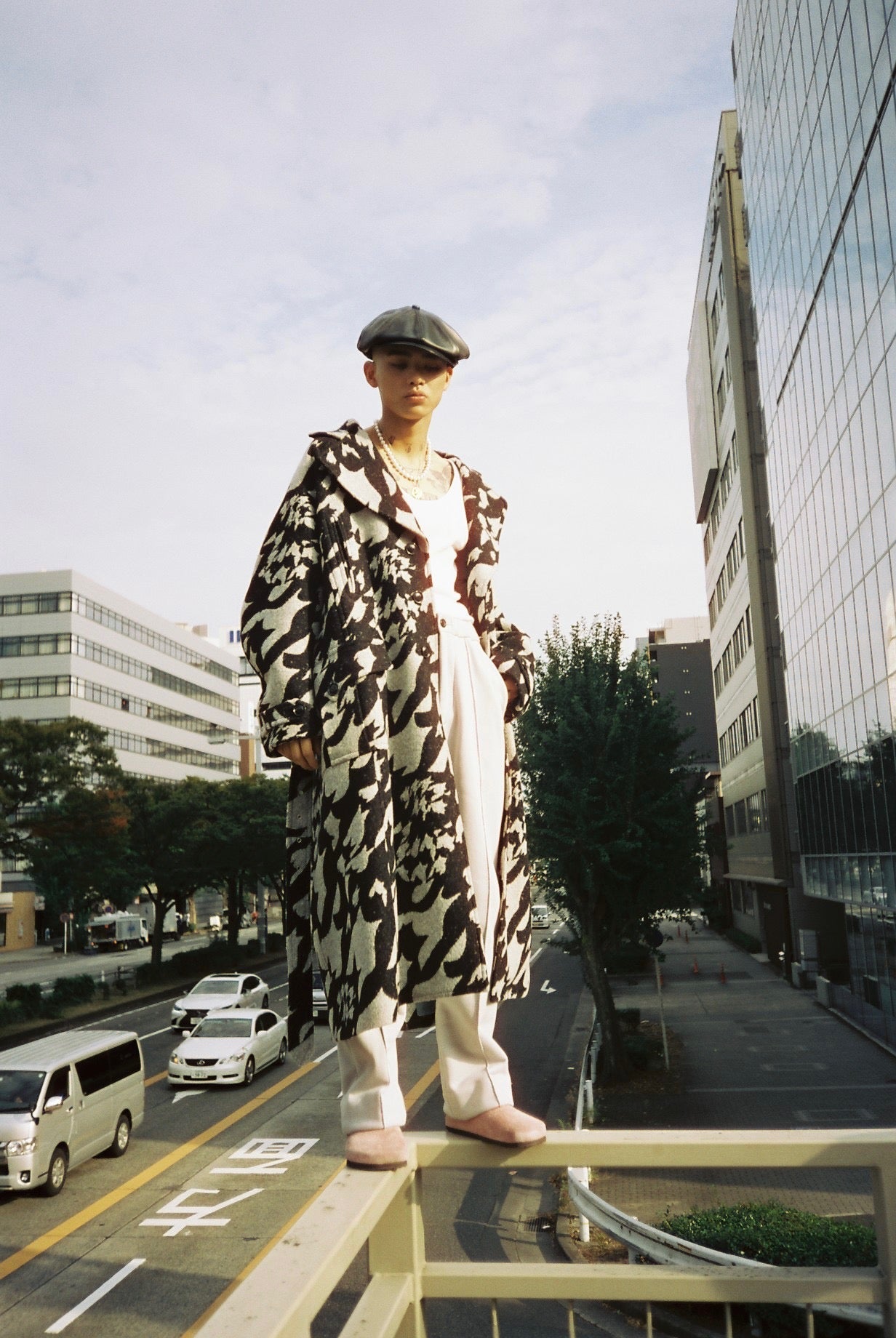 SOLARIS(ソラリス)のHORSEHIDE CASQUETTE DEEP-OLD BOY Linen liningの