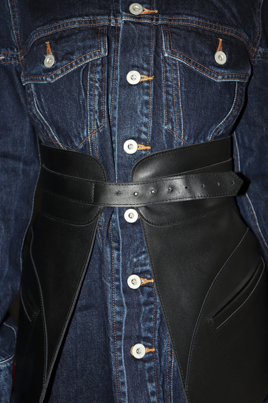 fetico 革ベルトスカート FETICO(フェティコ)のLEATHER CORSET BELT