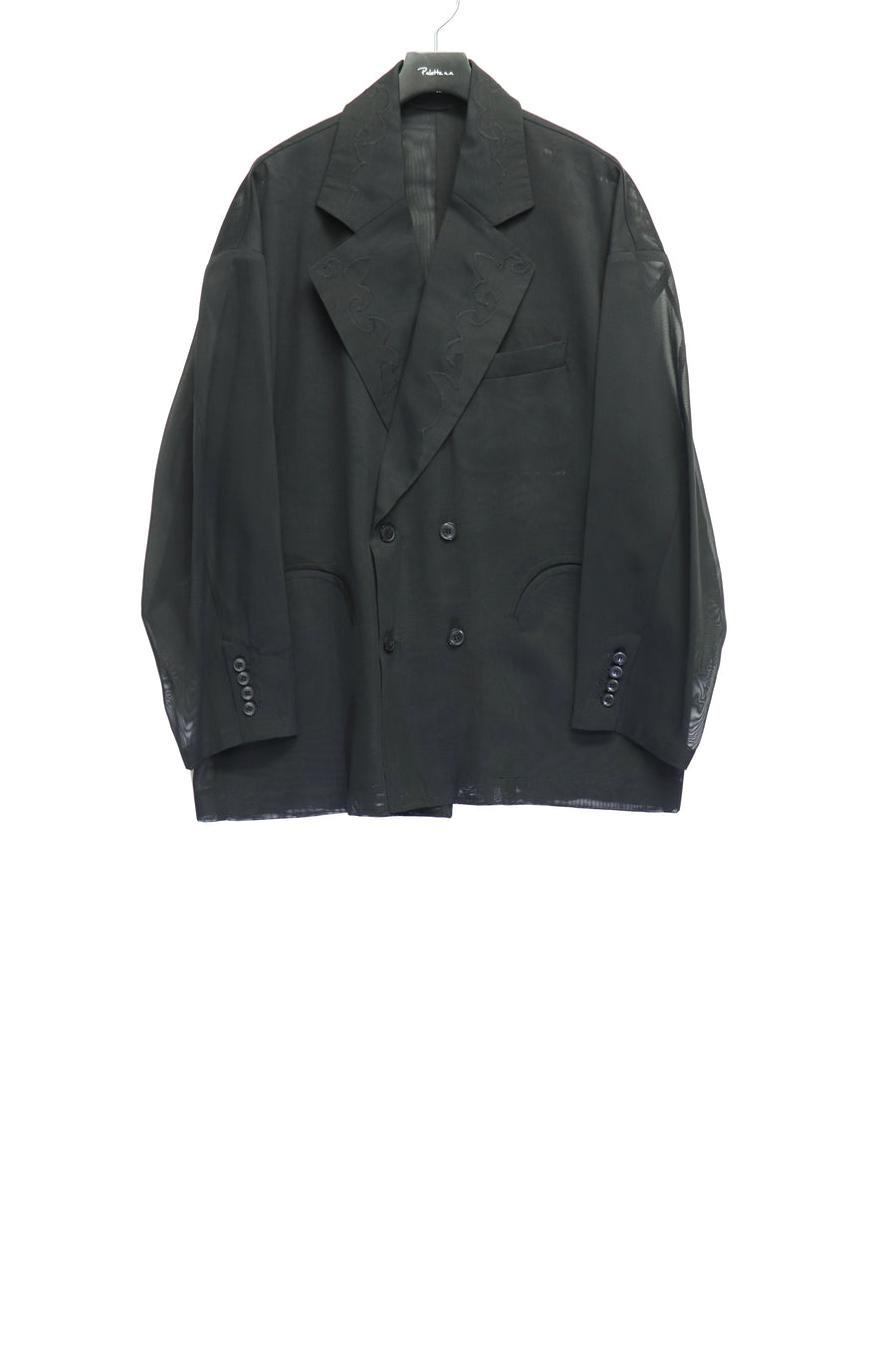 TOGA VIRILIS(トーガ ビリリース)のEmbroidery western mesh jacketの