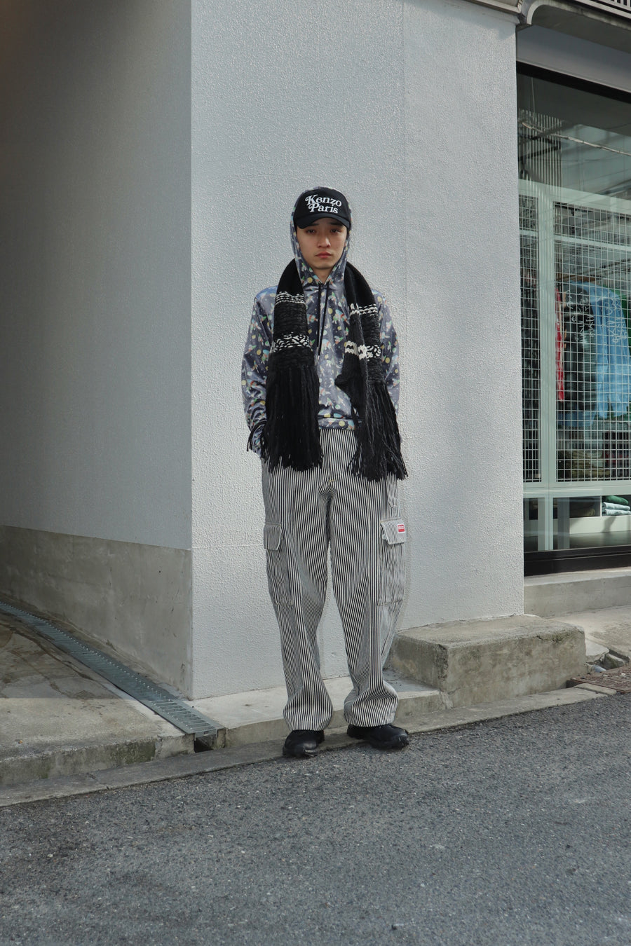 KENZO(ケンゾー)のSTRIPED ARMY STRAIGHT JEANSの通販｜PALETTE art