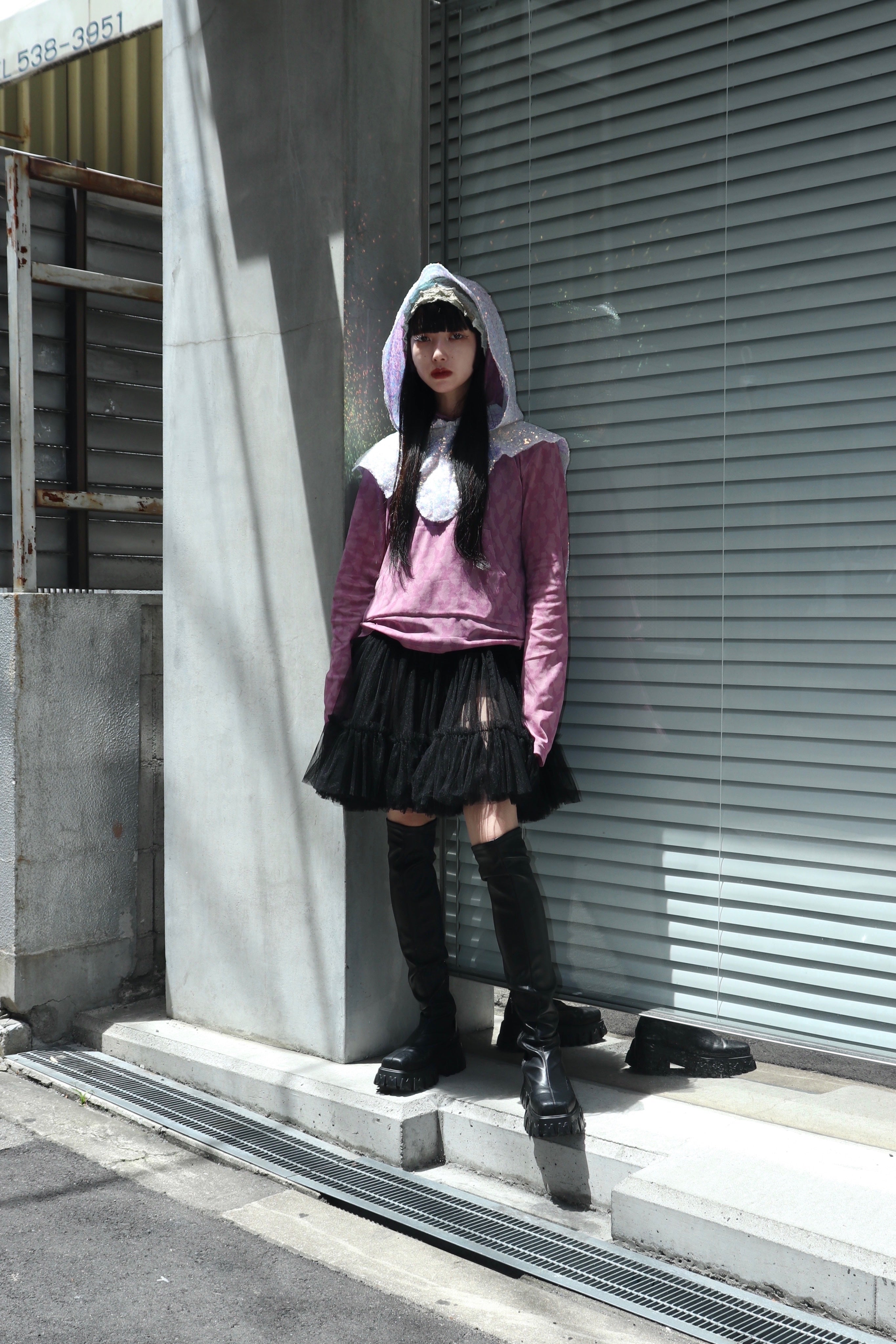 MASU(エムエーエスユー)のRAGGED SEQUINS MINI CAPEの通販｜PALETTE