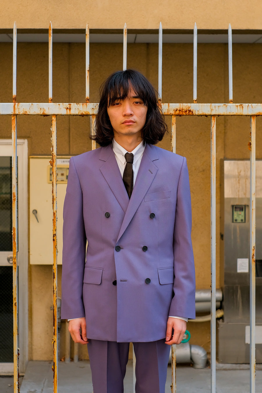 LITTLEBIG(リトルビッグ)の22ss 6B Double Breasted Jacket Black or