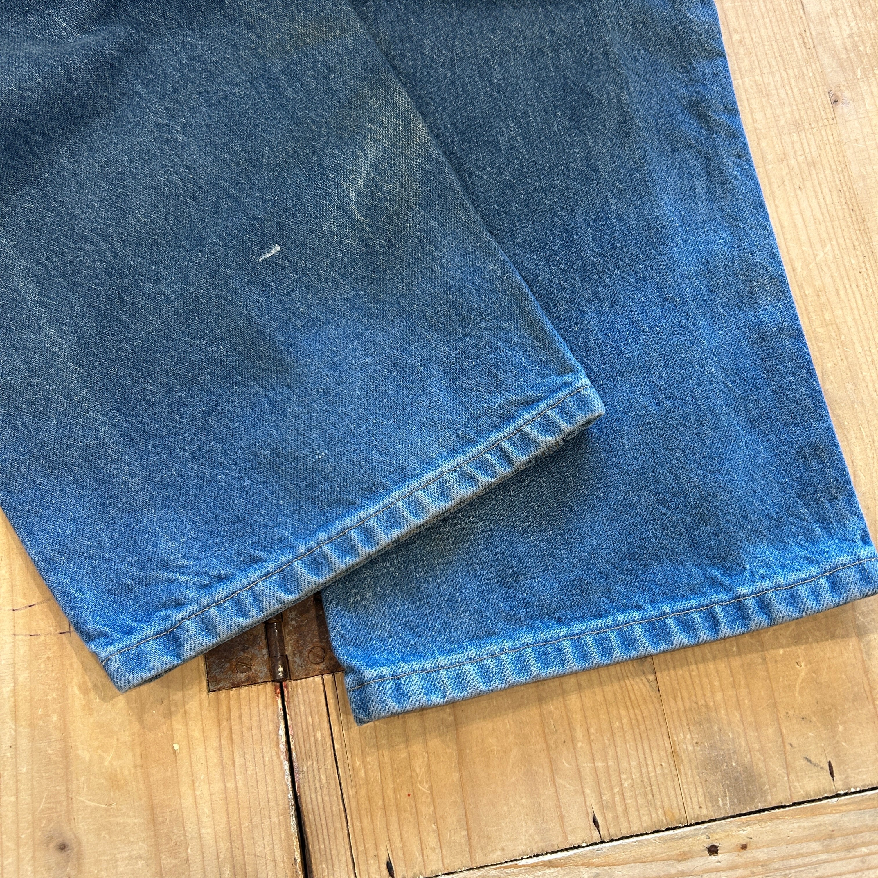 00's Carhartt カーハート デニム ダブルニーパンツ サスペンダー