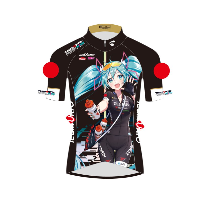 サイクルジャージ レーシンングミク 2021 TeamUKYO応援Ver. | サイクル