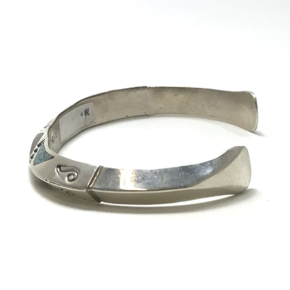 INDIAN JEWELRY】 Ray.B(レイ・ビー) ナバホ族 シルバーバングルを通販