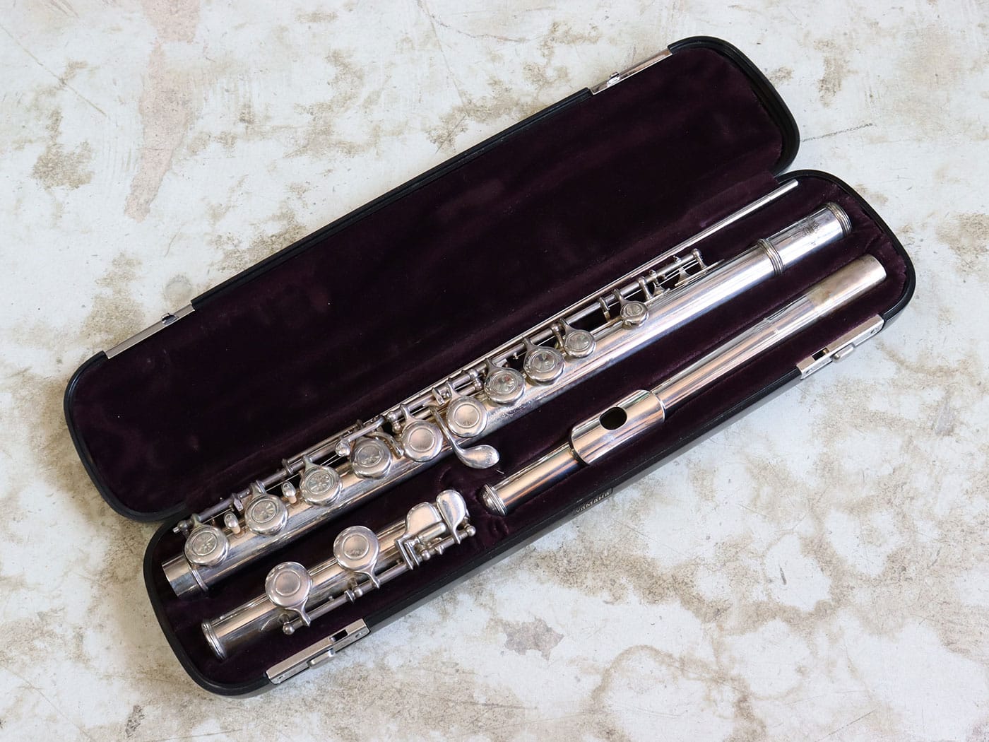 YAMAHA YFL-784 フルート 純銀製 SILVER 925 刻印 YAMAHA YFL-784