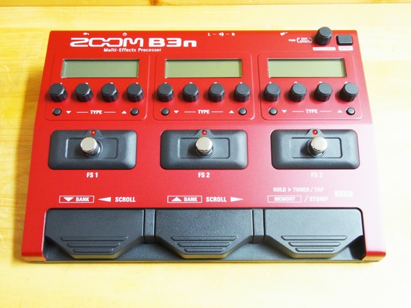 1台限定】ZOOM B3n マルチエフェクター ACアダプタ付属【11/30まで