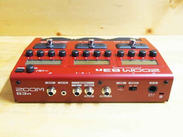 1台限定】ZOOM B3n マルチエフェクター ACアダプタ付属【11/30まで