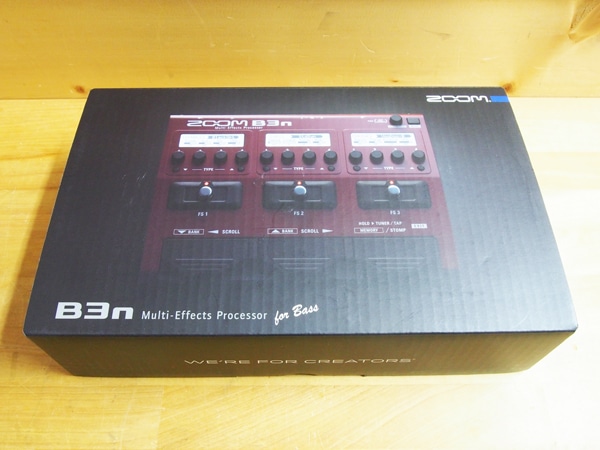 1台限定】ZOOM B3n マルチエフェクター ACアダプタ付属【11/30まで