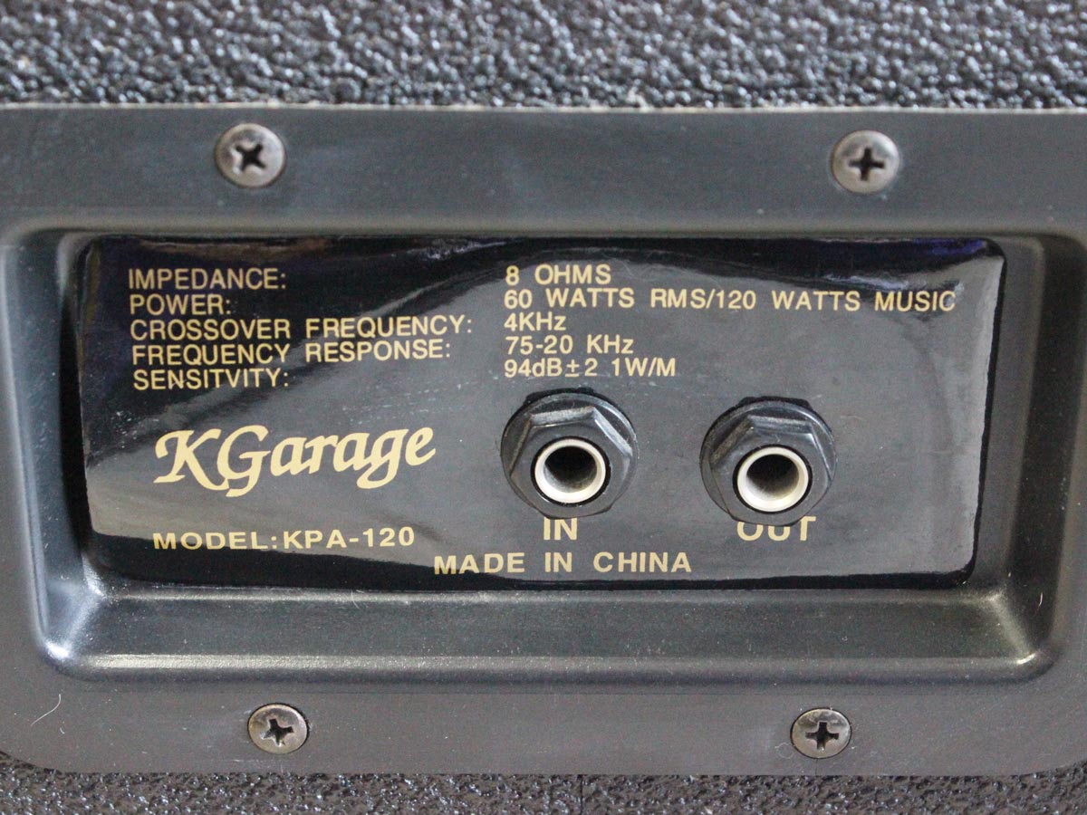 中古】K-Garage KPA-120 PAセット - 神奈川県の中古楽器店 パプリカ