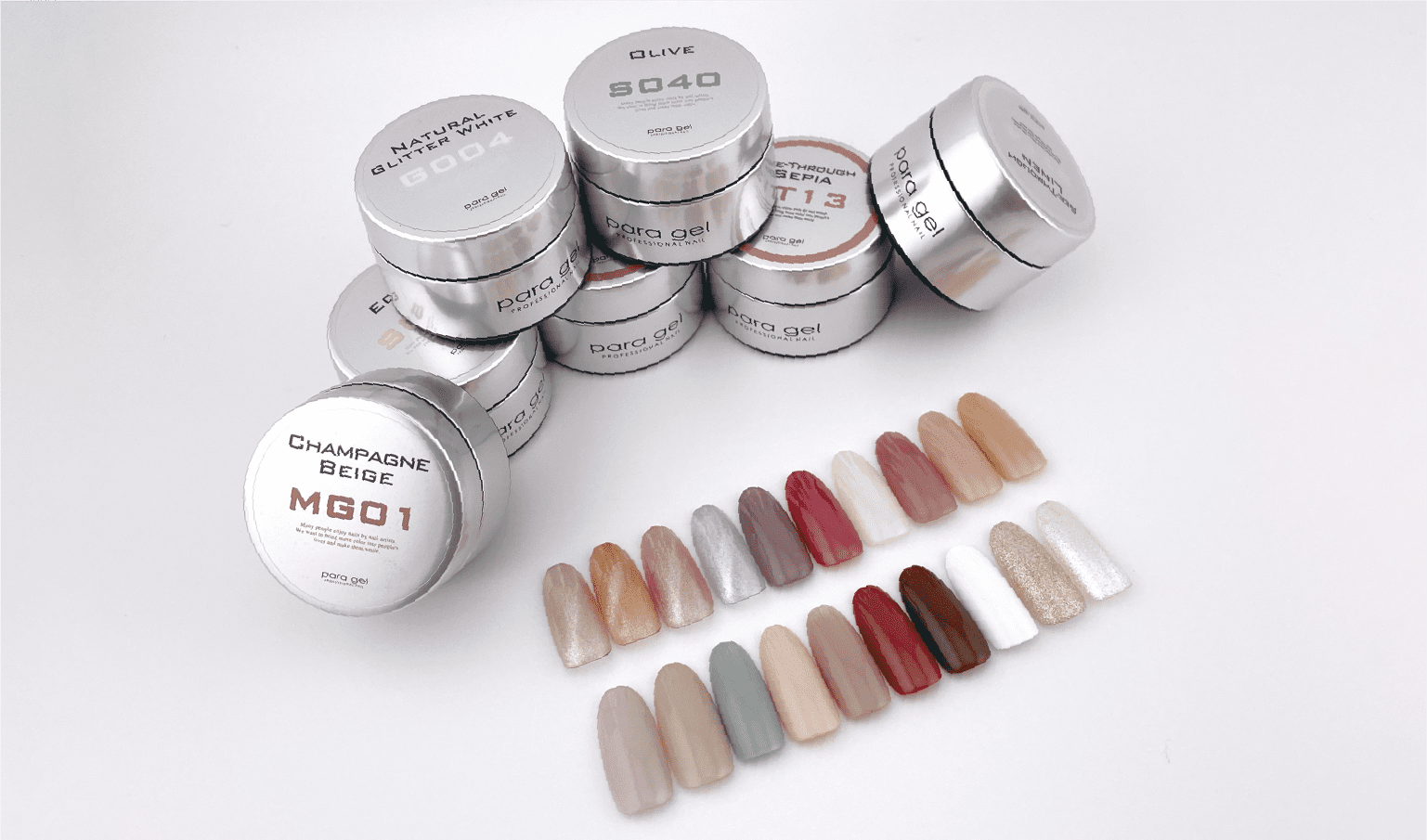 パラジェル カラージェル 34色セット パラジェル カラージェル 34色