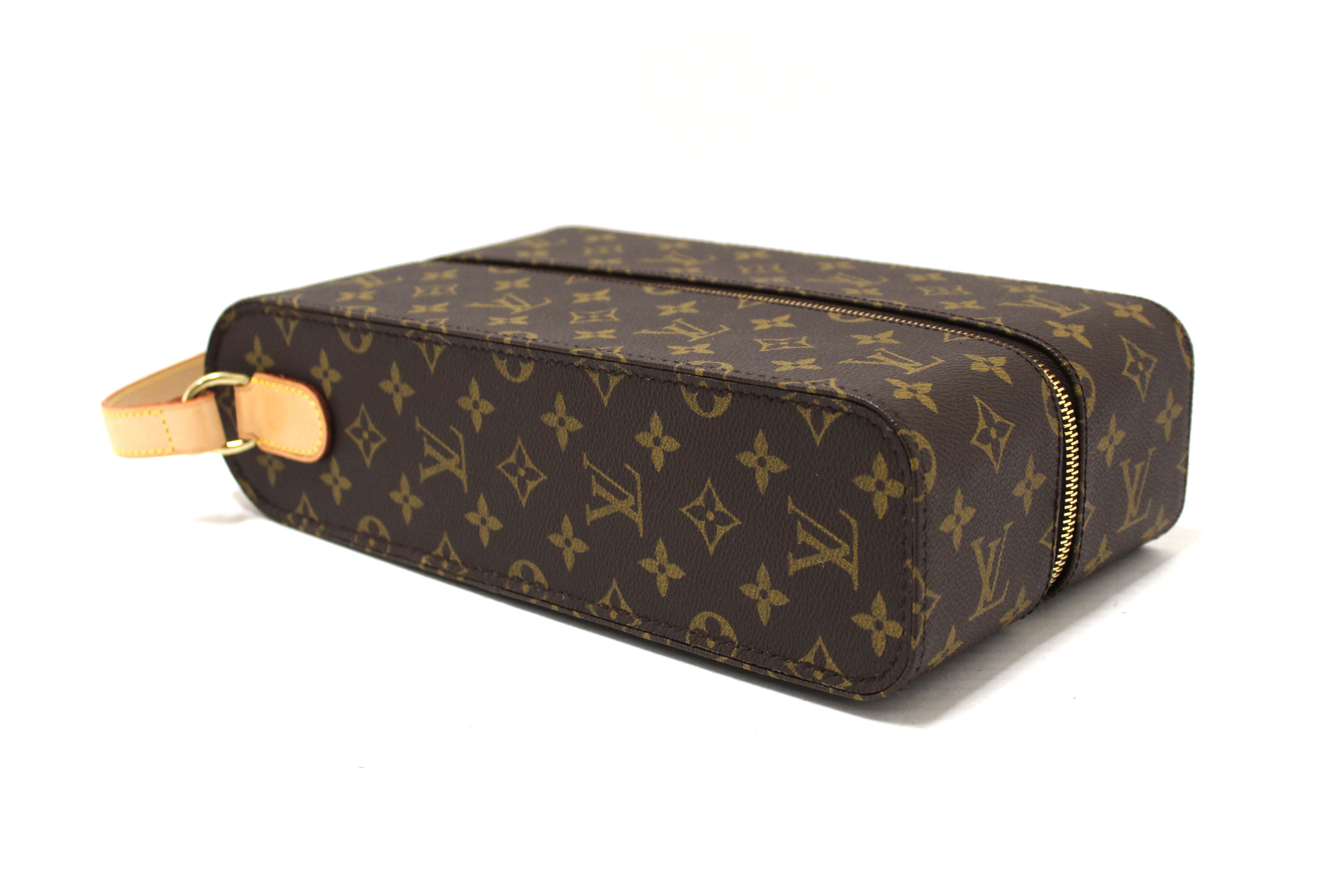 Authentic NEW Louis Vuitton Monogram Wine Carrier Bottle Case Golf