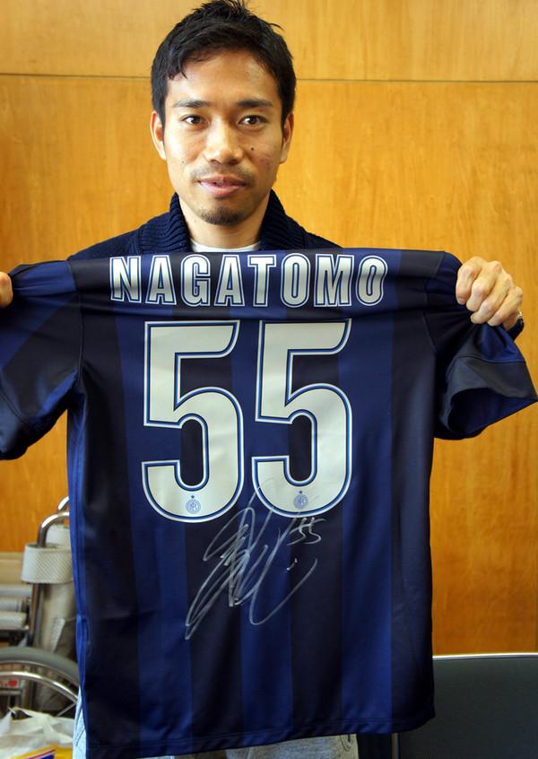 長友選手 日本代表 長友 佑都 13～14 セリエA インテル 実使用