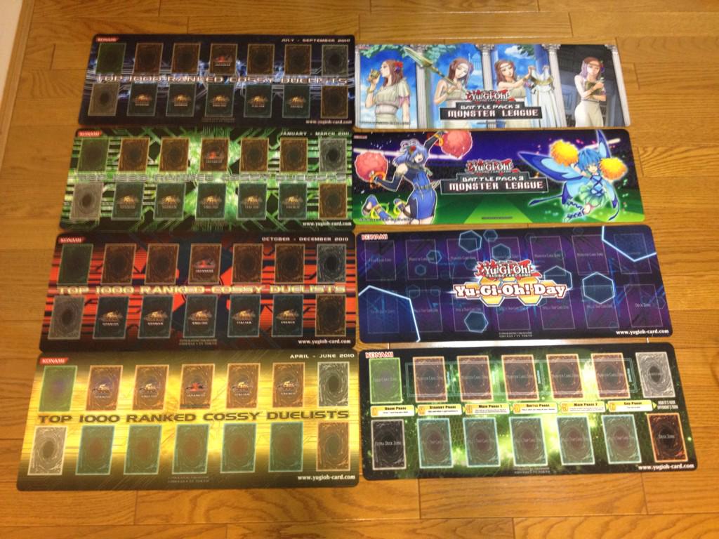 P*a様 【希少】遊戯王 プレイマット TOP1000 青 ハーフプレイマット