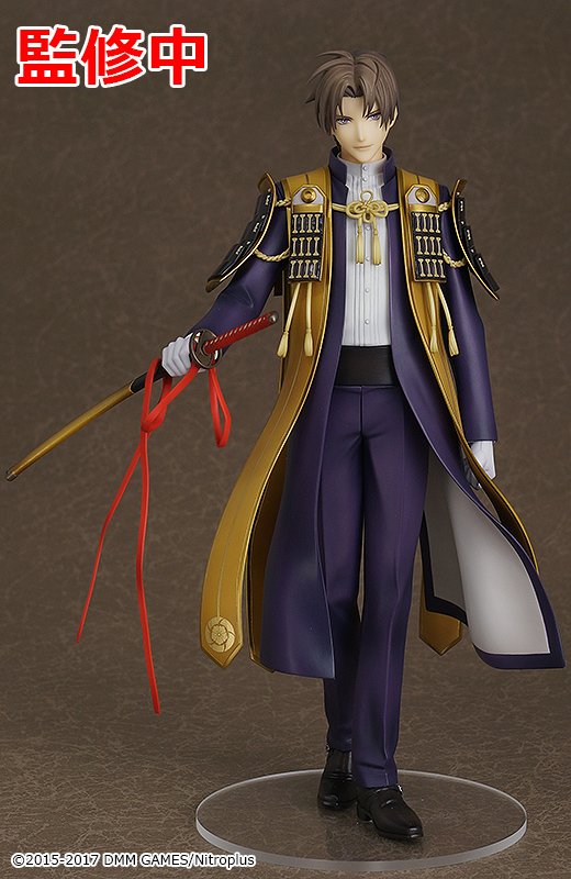 1/8スケールフィギュア「へし切長谷部」彩色原型初お披露目です