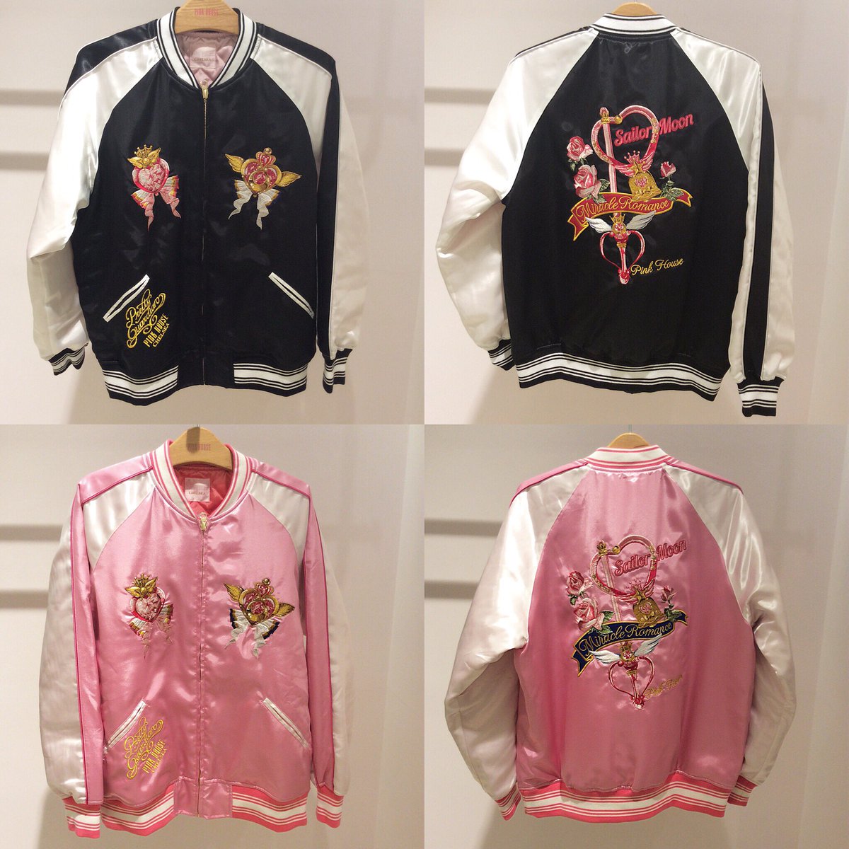 ピンクハウス PINK HOUSE セーラームーン スカジャン 刺繍 ピンク