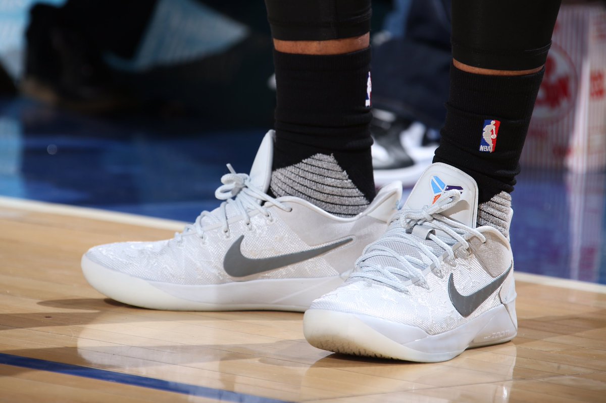 DeMar DeRozan in the Nike Kobe A.D. 