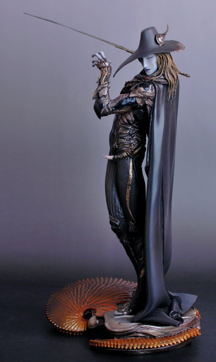 天野喜孝 ナイトメア 黒衣の剣士ソフビ 原型師 竹谷隆之 個人による