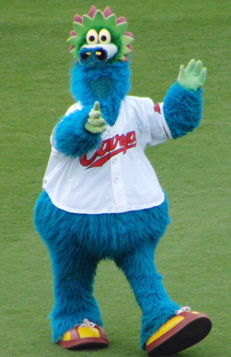 広島カープのキャラクター、スラィリーくんの正体はなんだろう？という