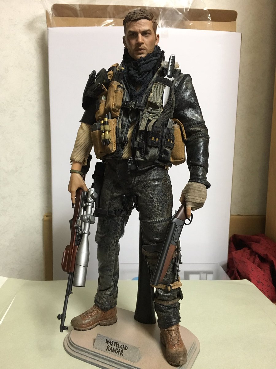 というわけでMADMAXの主人公ことトム・ハーディー似のフィギュアがきま