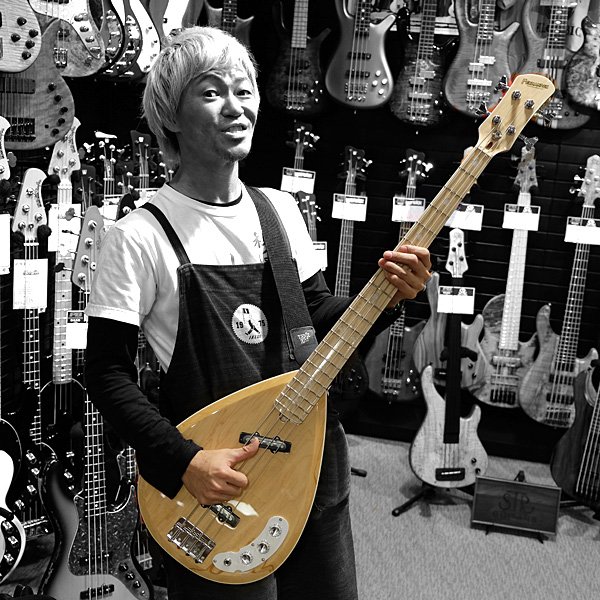 プレミアムベースにFERNANDES YB-75「琵琶ベース」入荷！永ちゃんの愛