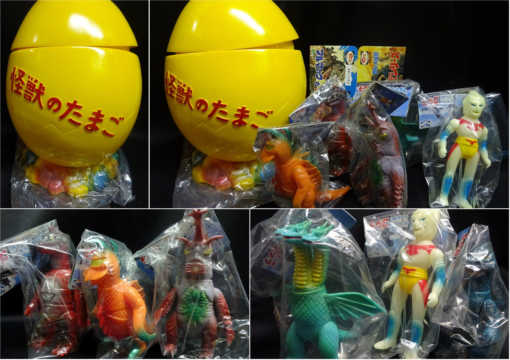 HMV限定 М1号 怪獣のたまご ミニソフビ9種封入 HMV限定 М1号 怪獣