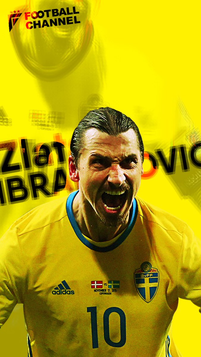 iPhone壁紙】 EURO2016を最後にスウェーデン代表の引退を表明した