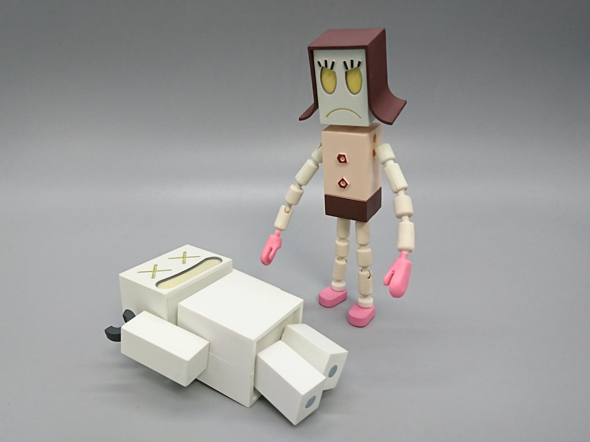 ロボットパルタ フェイスチェンジフィギュア パルタとピプコ ついに手