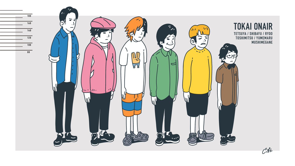 東海オンエアさんのイラストをPC画面用に作ったので使ってくだされー