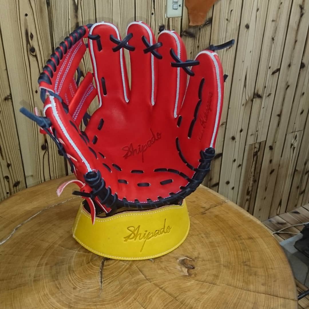 shipado シパド 硬式グローブ レッド shipado シパド 硬式グローブ