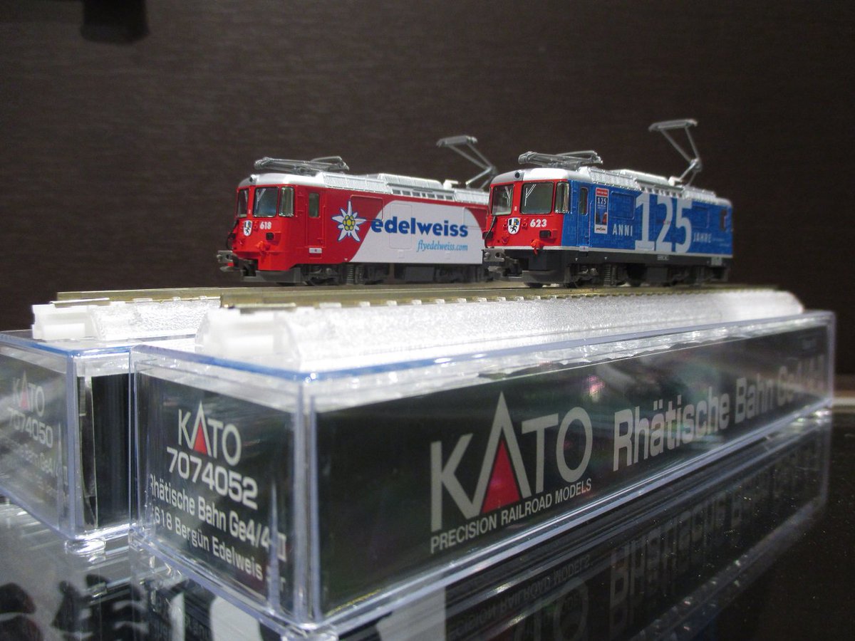 アルプスの機関車】人気のレーティッシュ鉄道Ge4/4Ⅱのカラー