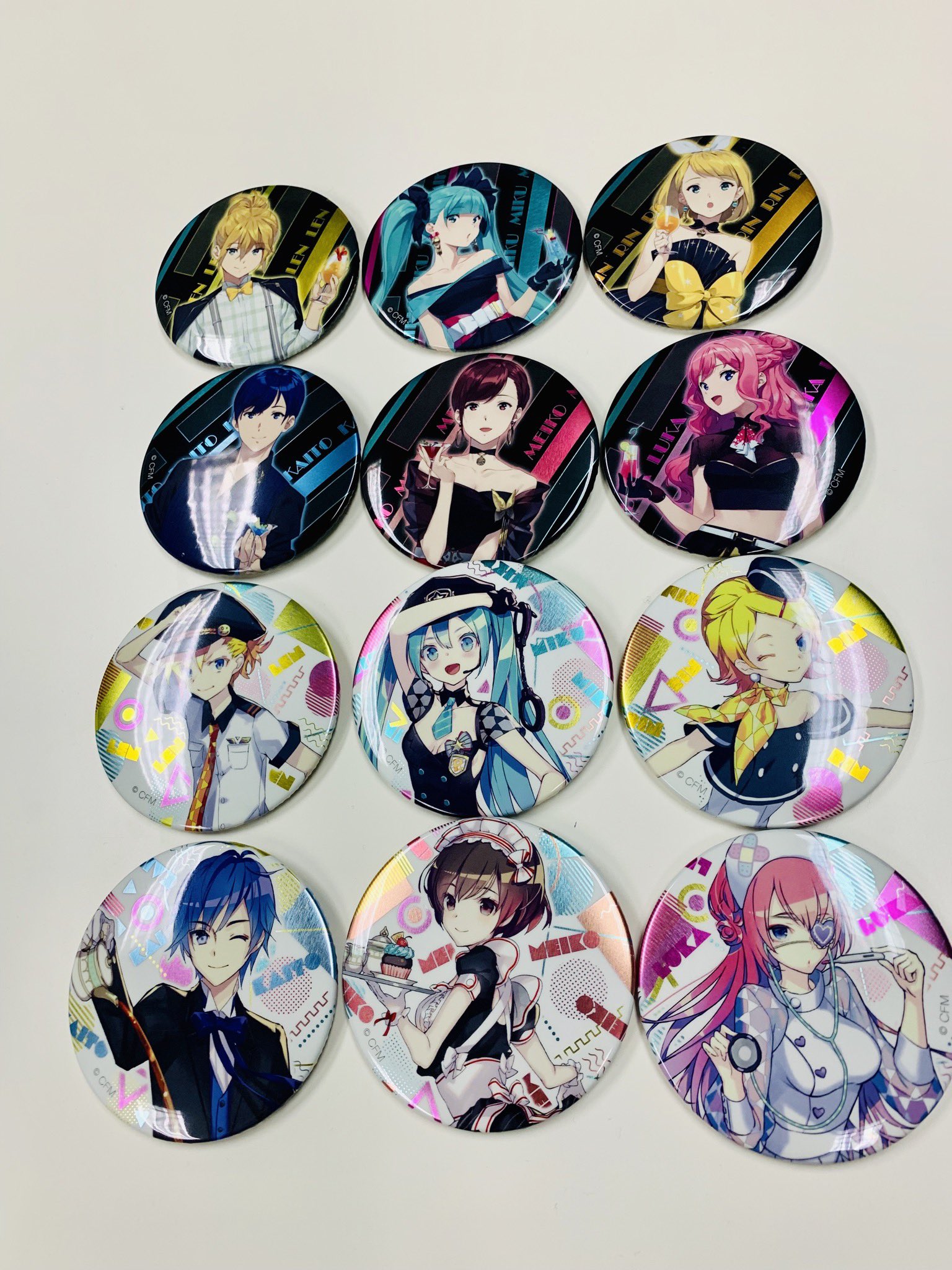 桜河こはく 缶バッジ 2022 Spring イベコレ 春宵一刻 シャッフル あん