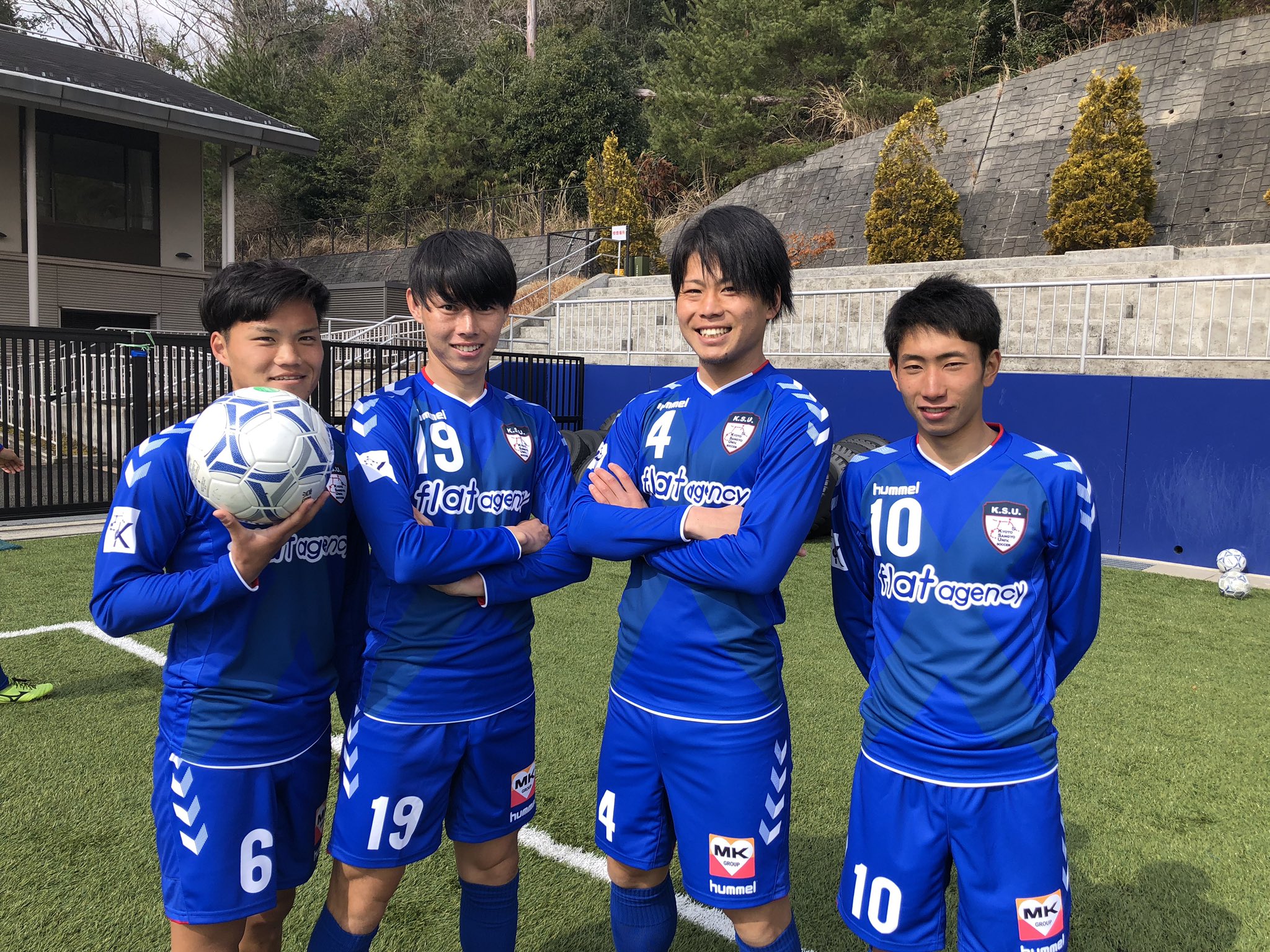 2024年度京都産業大学公式hummel K.S.U. サッカーウェア Lサイズ 2024